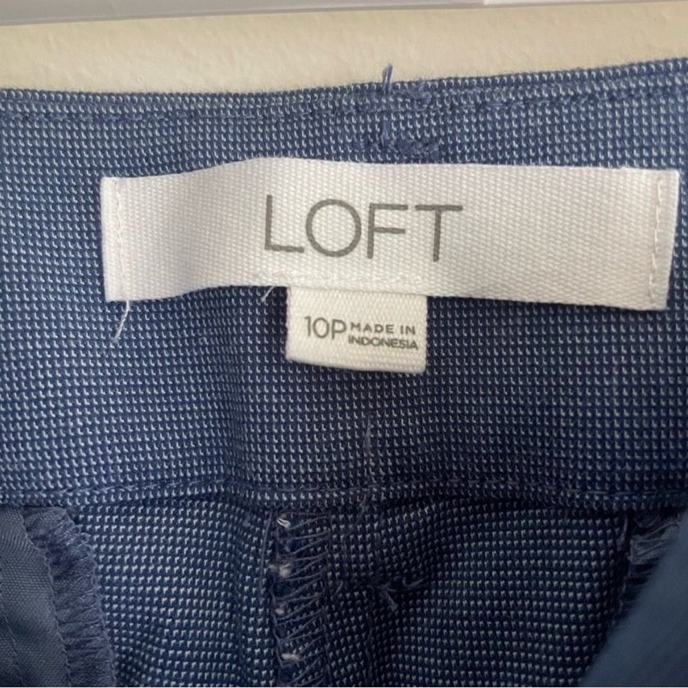 LOFT Blue Dress Pants - Picture 6 of 8